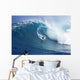 Hawaii, Maui, Yuri Farrant Surfs Huge Wave At Jaws, Aka Peahi Wall Mural