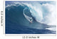 Hawaii, Maui, Yuri Farrant Surfs Huge Wave At Jaws, Aka Peahi Wall Mural