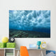 Hawaii, Underwater View Of Wave Breaking Over Shallow Reef Wall Mural