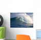 Hawaii, Maui, Large Wave Crashing At Jaws, Well Known Surf Spot Wall Mural