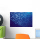 Hawaii, Mackerel Scad, Opelu Swims In Large School Wall Mural