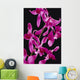Black Background Wall Mural