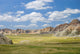 Colorful Landscape In Badlands National Park Wall Mural