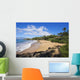 Hawaii, Maui, Makena, Chang's Beach, Blue Sky, Clouds, Empty Beach Wall Mural
