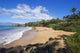 Hawaii, Maui, Makena, Chang's Beach, Blue Sky, Clouds, Empty Beach Wall Mural