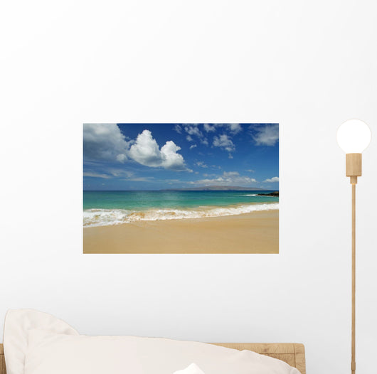Hawaii, Maui, Makena State Park, Oneloa Wall Mural