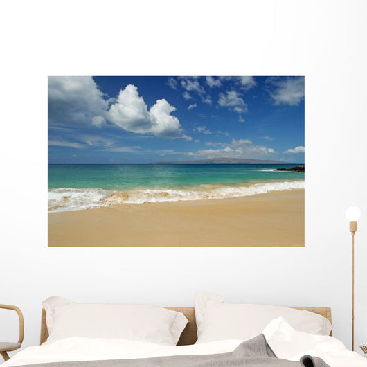 Hawaii, Maui, Makena State Park, Oneloa Wall Mural