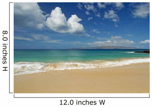 Hawaii, Maui, Makena State Park, Oneloa Wall Mural