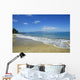Hawaii, Maui, Wailea, Beautiful Polo Beach, Kahoolawe In Distance Wall Mural