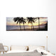 boats anchored offshore Wall Mural