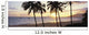 boats anchored offshore Wall Mural