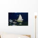 Hawaii, Spotted Eagle Ray And Reef Fish Wall Mural