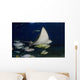 Hawaii, Spotted Eagle Ray And Reef Fish Wall Mural