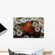 Indonesia, Male Spine-Cheek Clownfish Within Sea Anemone Wall Mural