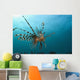 Indonesia, Lionfish Floating Peacefully Above The Reef Wall Mural