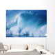 Hawaii, Wave Crashing With Spray Wall Mural