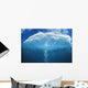 Wave Tube Looking Towards The Sky, View From Front, Blue Sky Wall Mural