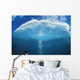 Wave Tube Looking Towards The Sky, View From Front, Blue Sky Wall Mural