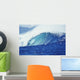 Hawaii, Oahu, Perfect Wave At Pipeline Wall Mural