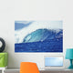 Hawaii, Oahu, Perfect Wave At Pipeline Wall Mural