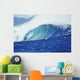Hawaii, Oahu, Perfect Wave At Pipeline Wall Mural