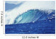 Hawaii, Oahu, Perfect Wave At Pipeline Wall Mural