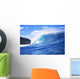 Hawaii, Oahu, Perfect Wave At Pipeline Wall Mural