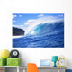 Hawaii, Oahu, Perfect Wave At Pipeline Wall Mural