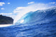 Hawaii, Oahu, Perfect Wave At Pipeline Wall Mural
