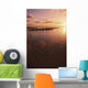 Pink Sunset And Ocean Reflections Wall Mural