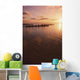 Pink Sunset And Ocean Reflections Wall Mural