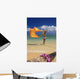 Lei In Foreground Wall Mural
