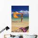 Lei In Foreground Wall Mural