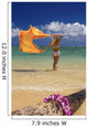 Lei In Foreground Wall Mural