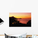Orange And Pink Sky Wall Mural