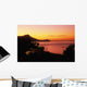 Orange And Pink Sky Wall Mural