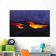 River Like Smoke In Background Wall Mural