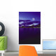 Pale Purple Sky With Reflections On Water Wall Mural