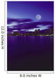 Pale Purple Sky With Reflections On Water Wall Mural