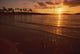 Hawaii, Oahu, Ko'olina Resort, Sunset Over Ocean, Palm Trees Wall Mural