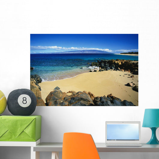 Hawaii, Lanai, Polihua Beach Wall Mural