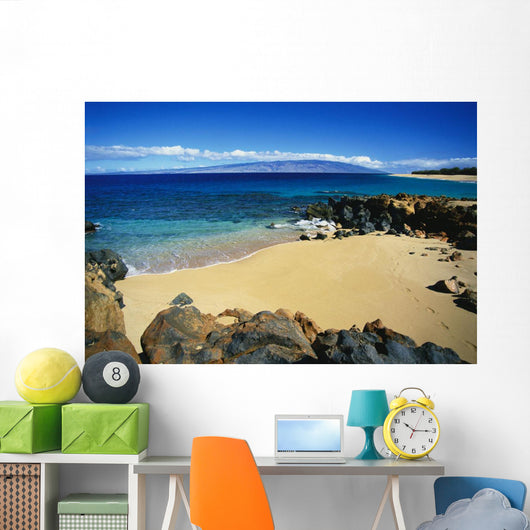 Hawaii, Lanai, Polihua Beach Wall Mural