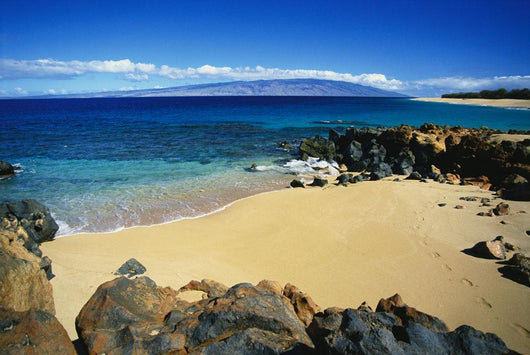 Hawaii, Lanai, Polihua Beach Wall Mural
