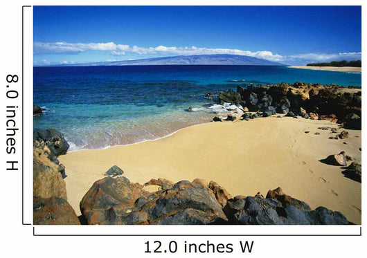 Hawaii, Lanai, Polihua Beach Wall Mural