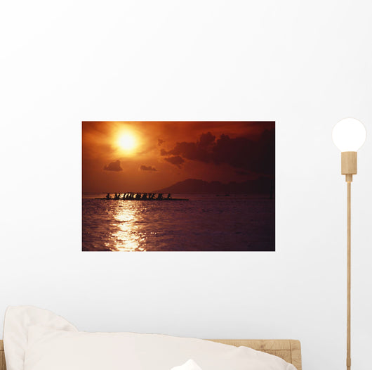 Orange Sky Wall Mural