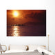 Orange Sky Wall Mural
