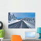 Winter Road Wall Decal Design 1
