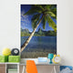 Scenic View Of Clear Bay And Palm Trees Wall Mural