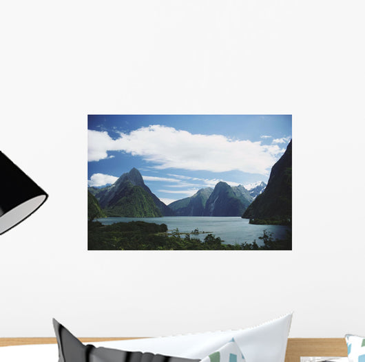 New Zealand, Fiordlands National Park, Milford Sound Wall Mural