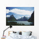 New Zealand, Fiordlands National Park, Milford Sound Wall Mural